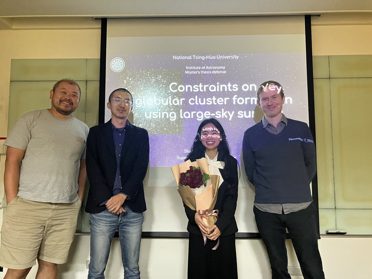 _lm_ngoc's tweet image. Thank everyone for being parts of my journey to this master’s defense today!
Especially my supervisor Dr. Andrew Cooper and two examiners: Dr. Lan Ting-Wen and Dr. Daniel Harsono.
And a special thank to @ThongTQNguyen 🐶🐾📚🎓