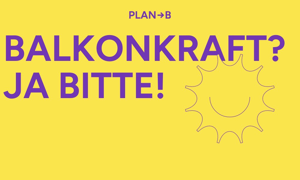 3.5 Mio Euro Fördergeld für die Energiewende von unten drohen zu verfallen. Warum Berliner MieterInnen noch 20 Tage haben, um sich die Sonne auf ihren Balkon zu holen: Ein 🧵zu Berliner Balkonkraftwerken 1/ #Solarplus #PlanBalkon #Berlin