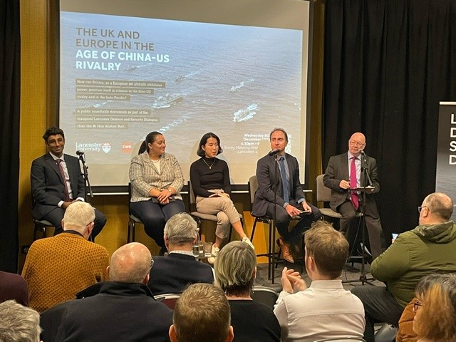 A packed house was captivated by our Public Roundtable discussion, 'The UK and Europe in the Age of China- US Rivalry', in Lancaster yesterday. Thanks to everyone who came along and to our distinguished chair and panelists! @LancasterHistor @lancs_events