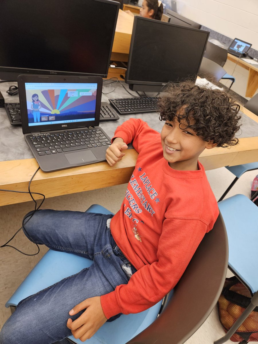 I am here for the smiles! Some of my BEST days are actually seeing the results of when things work - with tech, with teaching, & with learning. Thanks @AmiraLearning @SJBPS118 #ELcoach #SJBPschools