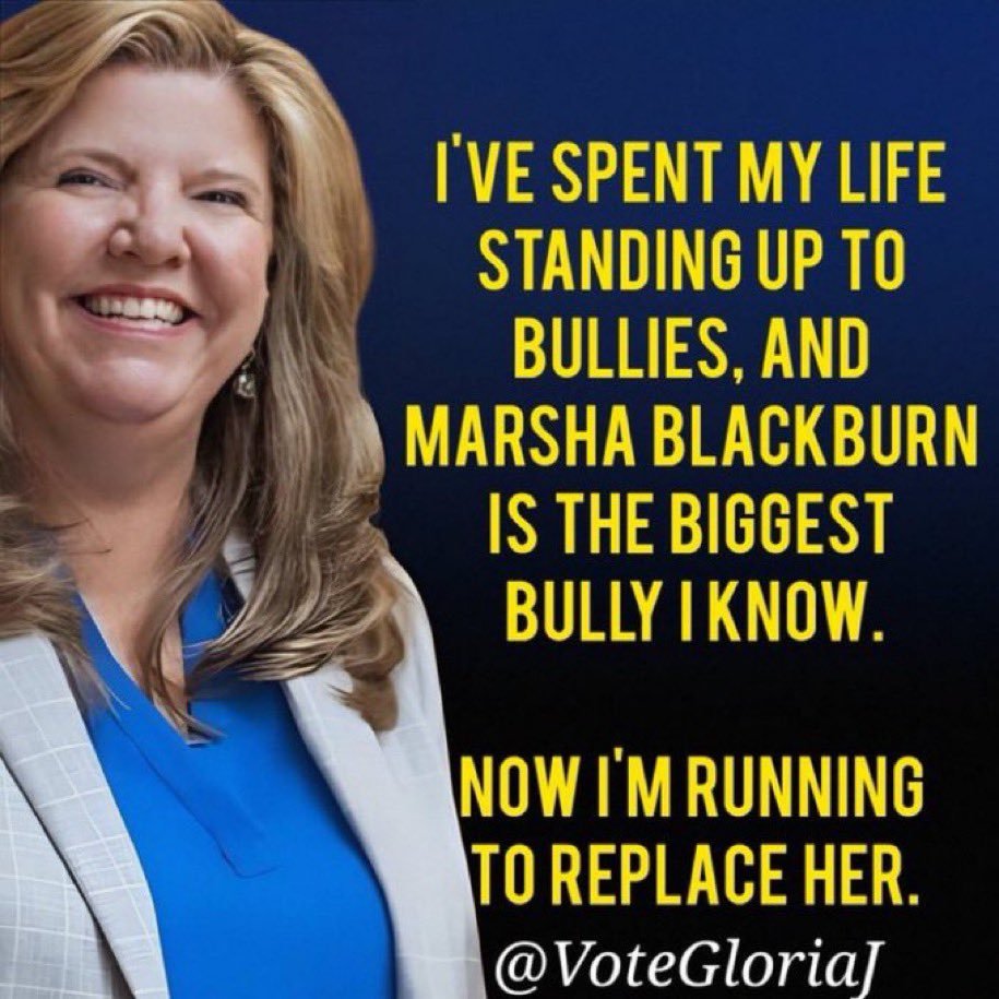 They gave Gloria Johnson an office to isolate her. She moved to the hallway. They told Gloria to sit down when she spoke up for students. She stood and used a📢 They told Gloria she can't win against Marsha Blackburn. She said, '𝗪𝗮𝘁𝗰𝗵 𝗺𝗲.' #DemVoice1 @VoteGloriaJ