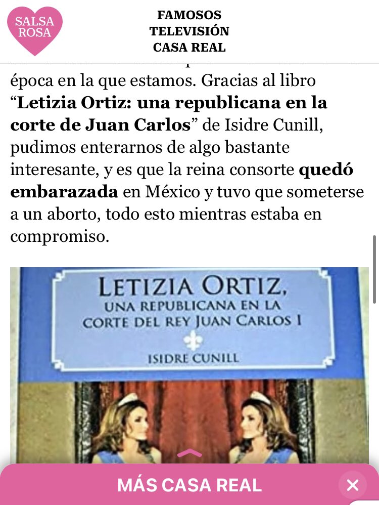 sueciasski's tweet photo. #ULTIMAHORA La reina #Letizia REPUBLICANA TRAIDORA y PUTA
✅Se casó, vivió en México, fue infiel y se lió con un casado, se quedó embarazada de él y abortó
✅Se separó y se lió con su cuñado ✅Se casó con el Rey Felipe VI y le fue infiel con su cuñado y quiso tener un hijo con él https://t.co/FFhTbcrX8G