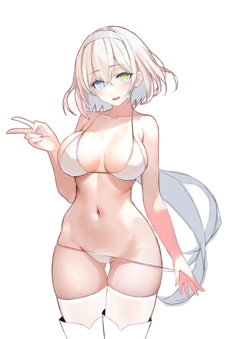 7日目
冬は白ビキニがよいとされる

白ビキニ | 中村流 #pixiv https://t.co/edPhxVukfQ 