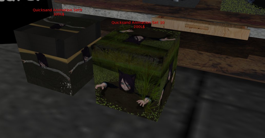 QSアニメ第10弾、追加しました～
太ももより深い設定で作ってます🙌
forestエリアの真ん中に同じモーションを設置してます