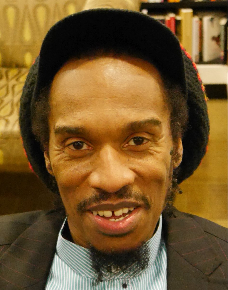 piersmorgan's tweet photo. RIP Benjamin Zephaniah. 
Poet, playwright, actor, musician, activist, vegan, anarchist, Corbynite. 
I didn’t share some of his beliefs, but admired his passion &amp; the eloquent 🔥 he brought to fighting for things he cared about. 
A gifted and authentic man. https://t.co/TDcubRUWuD