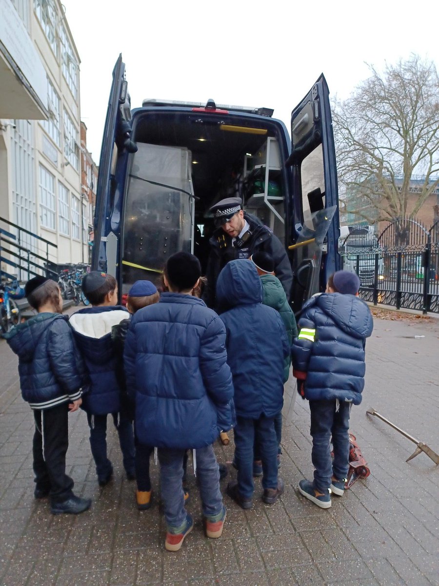 Hackney Police (@mpshackney) on Twitter photo Local SNT officers and TSG have been in Stamford Hill this week engaging with the local Jewish community and residents.
Smiles all around from this group of young boys who have been trying out Police shields and equipment.
<a href="/Shomrim/">Shomrim (London North & East)</a> @MPSStamfordHill <a href="/MetTaskforce/">Met Police Taskforce</a> Local SNT officers and TSG have been in Stamford Hill this week engaging with the local Jewish community and residents.
Smiles all around from this group of young boys who have been trying out Police shields and equipment.
<a href="/Shomrim/">Shomrim (London North & East)</a> @MPSStamfordHill <a href="/MetTaskforce/">Met Police Taskforce</a>