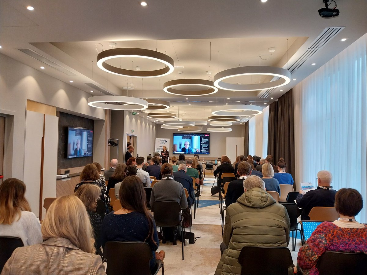 Leroux29592065's tweet photo. Let's start the 6th ERN-EYE Scientific workshop on Rare Eye Diseases: Challenges and dilemmas in the era of Genomic and Personnalised Medicine #ShareCareCure #rareeyediseases #erneye https://t.co/eKfN3R3Gup