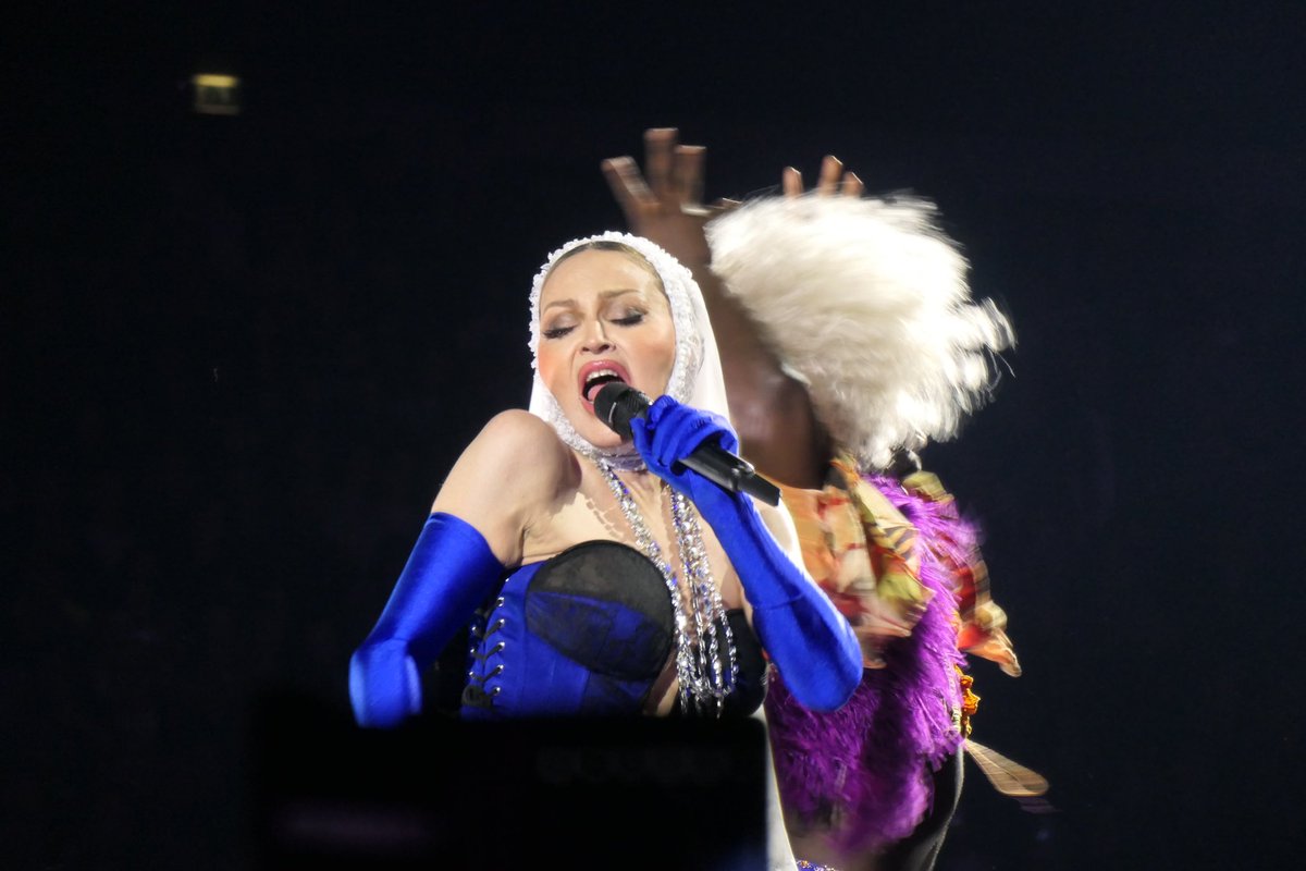 lordisthisfree's tweet image. Incredible night and she seems to have gained energy and joy as the tour has gone on. Cannot be understated how amazing the staging is, the dancers are and the venue and crew have been. Thank you @madonna, thank you o2!