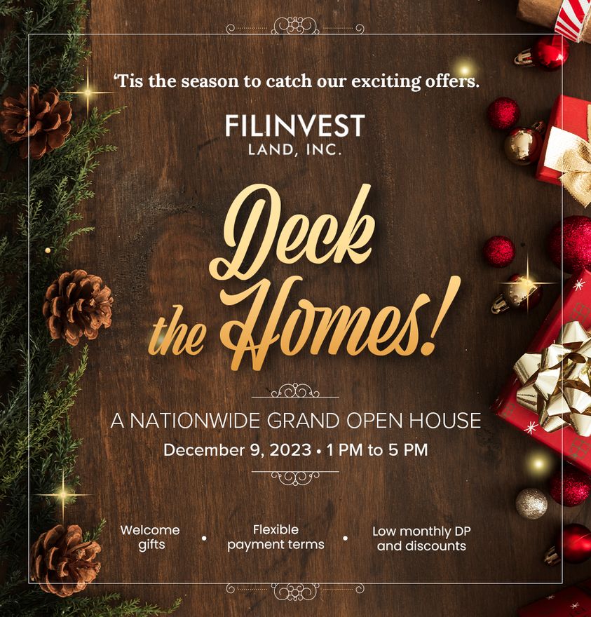 oneoasis_cdo's tweet photo. ‘Tis the season to be jolly at Filinvest’s Deck the Homes, nationwide Grand Open House! 📷​

Can’t decide on the perfect Christmas gift for you and your family? Come visit us at One Oasis CDO Clubhouse this Dec. 9, 2023, from 1 to 5 PM. https://t.co/KkIMEmwiAv