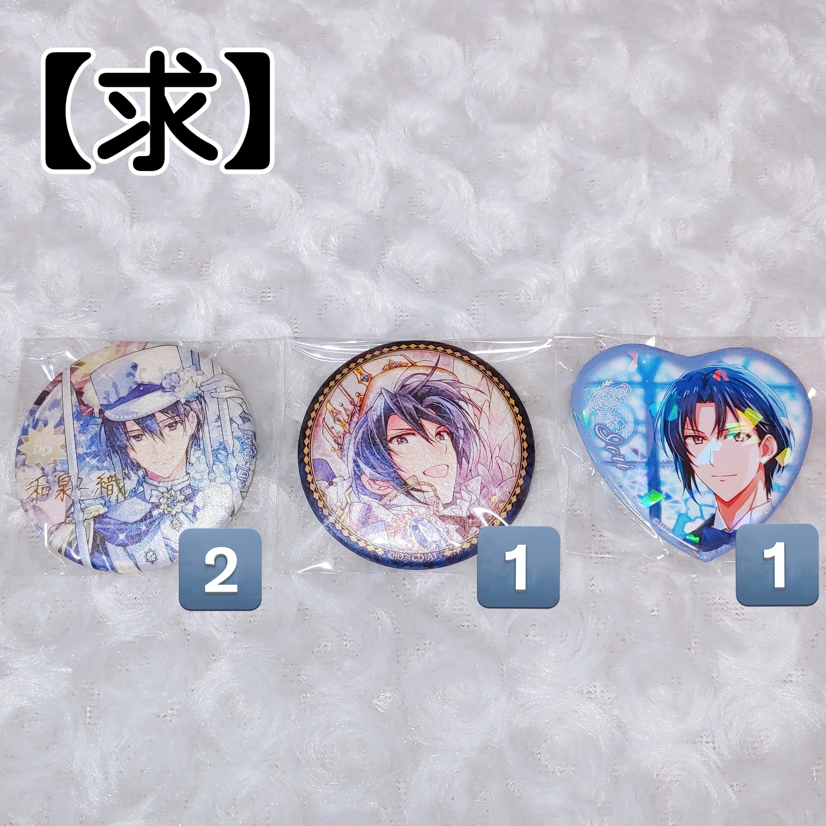 アイドリッシュセブン 和泉一織 EXPO 缶バッジ アイナナ アイド