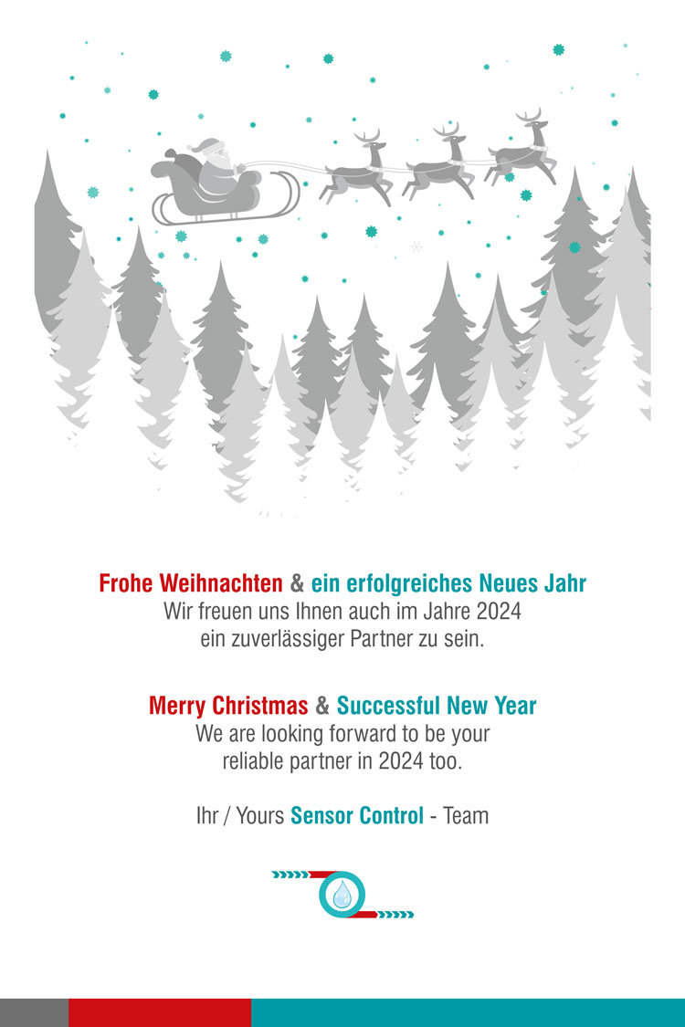 Sensor_Control's tweet image. #FroheWeihnachten & ein #erfolgreichesNeuesJahr
Wir freuen uns Ihnen auch im Jahre 2023 ein zuverlässiger Partner zu sein.
#MerryChristmas & #SuccessfulNewYearWe are looking forward to be your reliable partner in 2024 too.
Ihr / Yours #SensorControl - Team