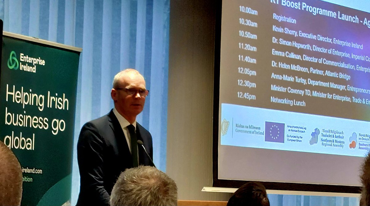 EiJfitzgerald's tweet photo. Great to meet so many of our Tech Transfer Office colleagues at today's #KTBoost Programme Launch! @KTIconnect @DisruptiveEI @Entirl @DeptEnterprise https://t.co/gEbBGPmwd0