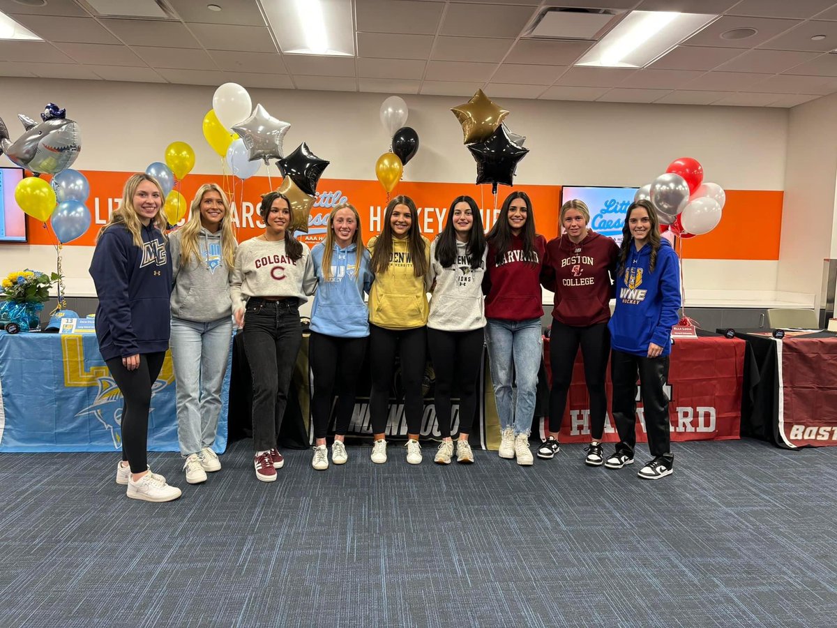 Last night we celebrated 9 of our 19U Little Caesar’s Girls moving on the NCAA level next year. Congratulations to all of them for their hard work and commitment to the game!