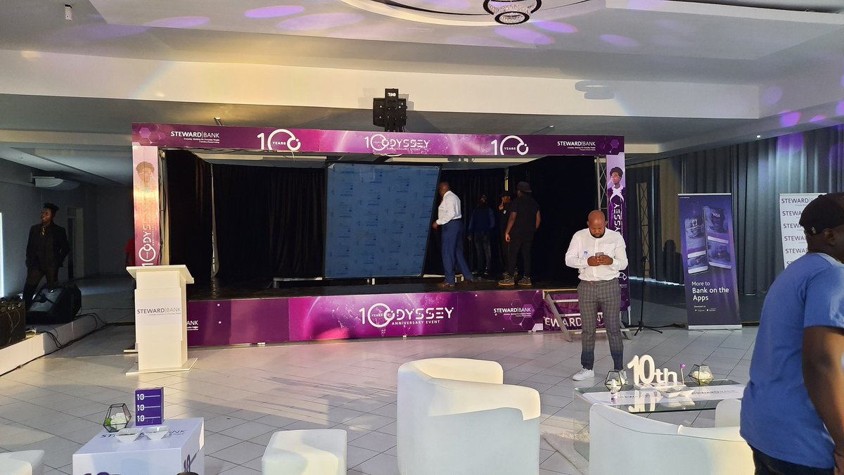 joshmugayi's tweet photo. Appreciate @stewardbank &amp; @AlulaAnimation for giving me the opportunity to Art Direct Steward Bank's 10th Anniversary Identity &amp; branding. 💥🔥 https://t.co/4s3afCD5RK