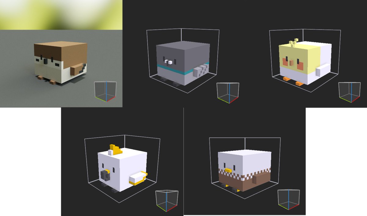 🦊 여우는 오늘도 친구를 구한다 🦊 개발일지9-8

새로운 챕터에 나오는 귀여운 동물들! 
여우가 6챕터에서 구출해야하는 동물들입니다.

모두 조류를 컨셉으로 했는데, 어떤 동물인지 아시겠나요??ㅎㅎ  나름 닮게 할려고 노력을 하긴했는데..!
