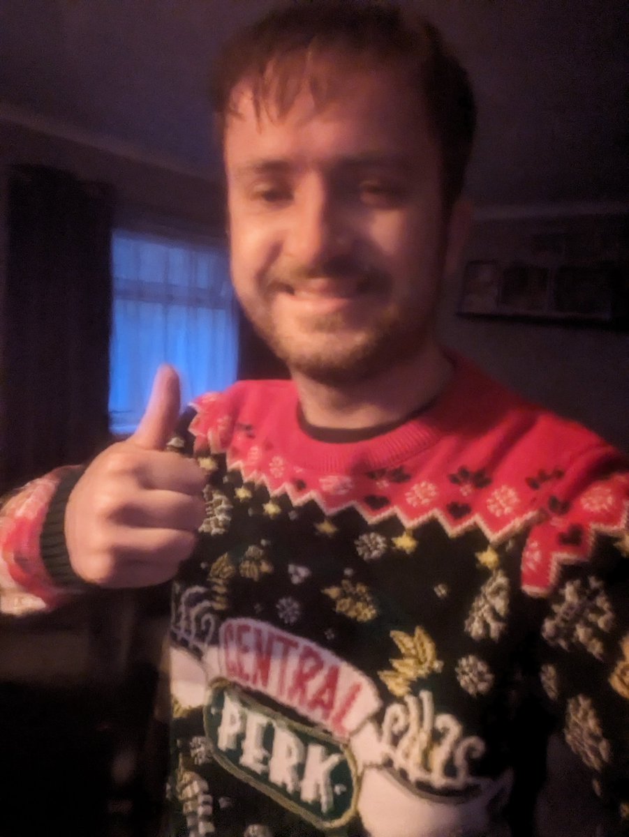 Showing my support for <a href="/savechildrenuk/">Save the Children UK</a> with #ChristmasJumperDay