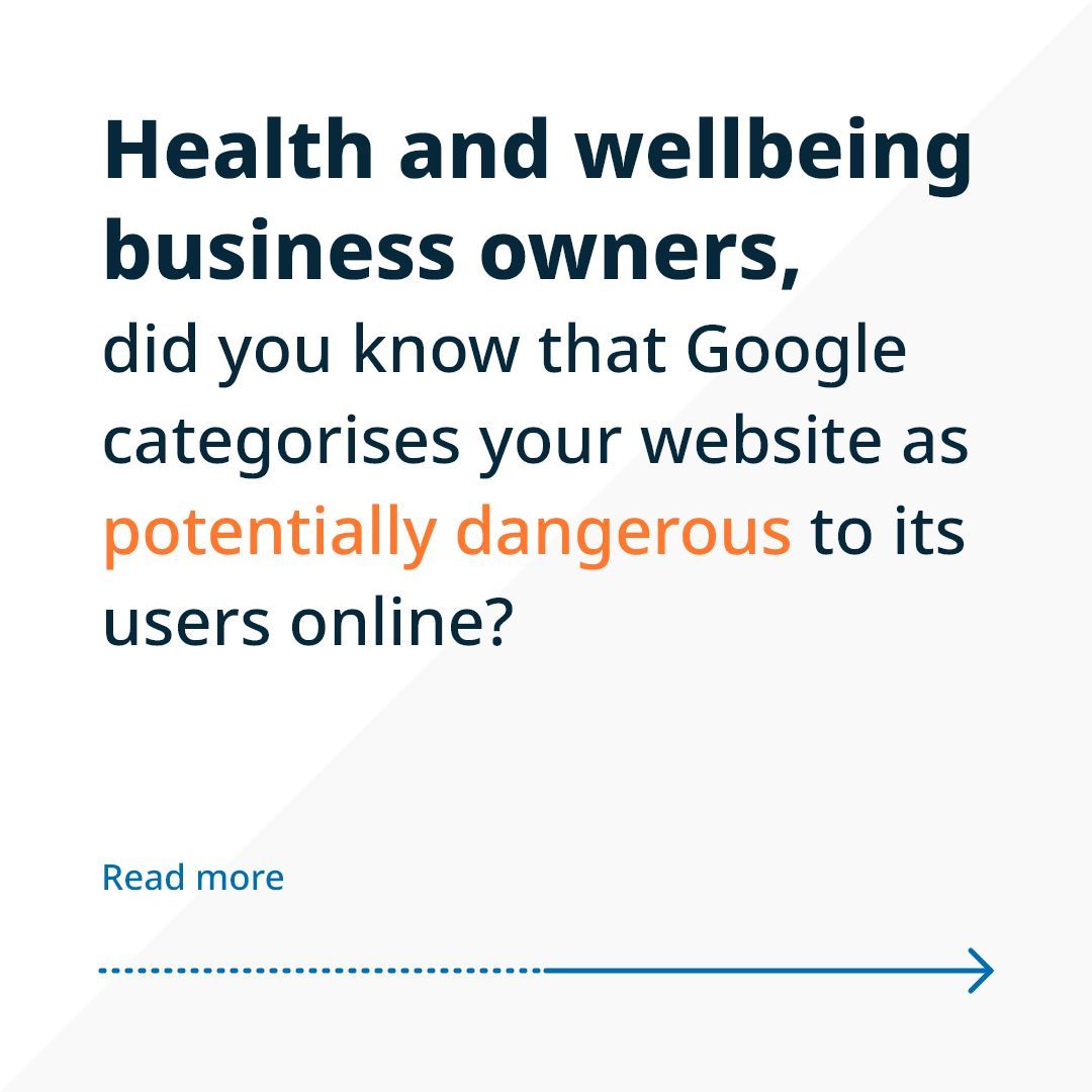 webresdirect's tweet image. Health & wellbeing businesses, did you know #Google treats your website as potentially dangerous? It's in the same category as financial, legal, and Government sites, referred to as “Your Money or Your Life” meaning there are higher standards to follow #SEOtips #GoogleGuidelines