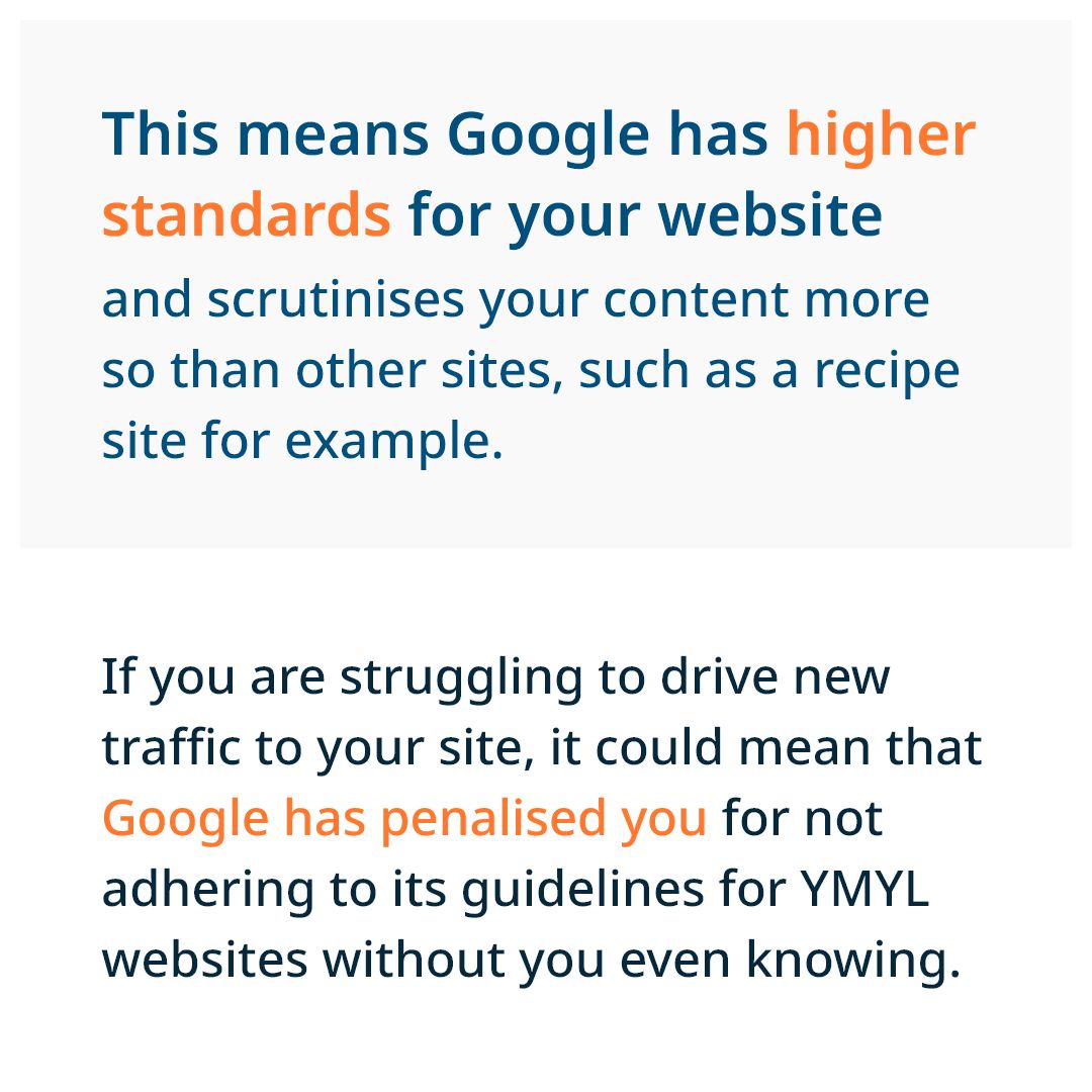webresdirect's tweet image. Health & wellbeing businesses, did you know #Google treats your website as potentially dangerous? It's in the same category as financial, legal, and Government sites, referred to as “Your Money or Your Life” meaning there are higher standards to follow #SEOtips #GoogleGuidelines