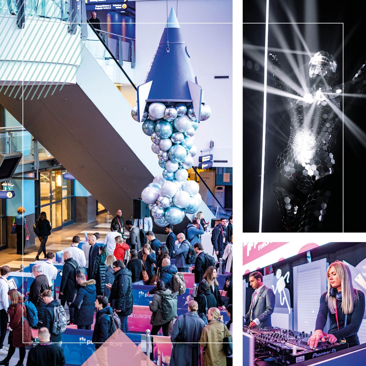 SimplyBetterUK's tweet photo. We helped @GainsightHQ to deliver their Pulse Europe event. Uniting 1300 global Customer Success profs. A chance for them to connect &amp; share exciting plans for the future with a little childlike joy thrown in. We created a futuristic universe where the sky was the limit. https://t.co/3ncYoT174v