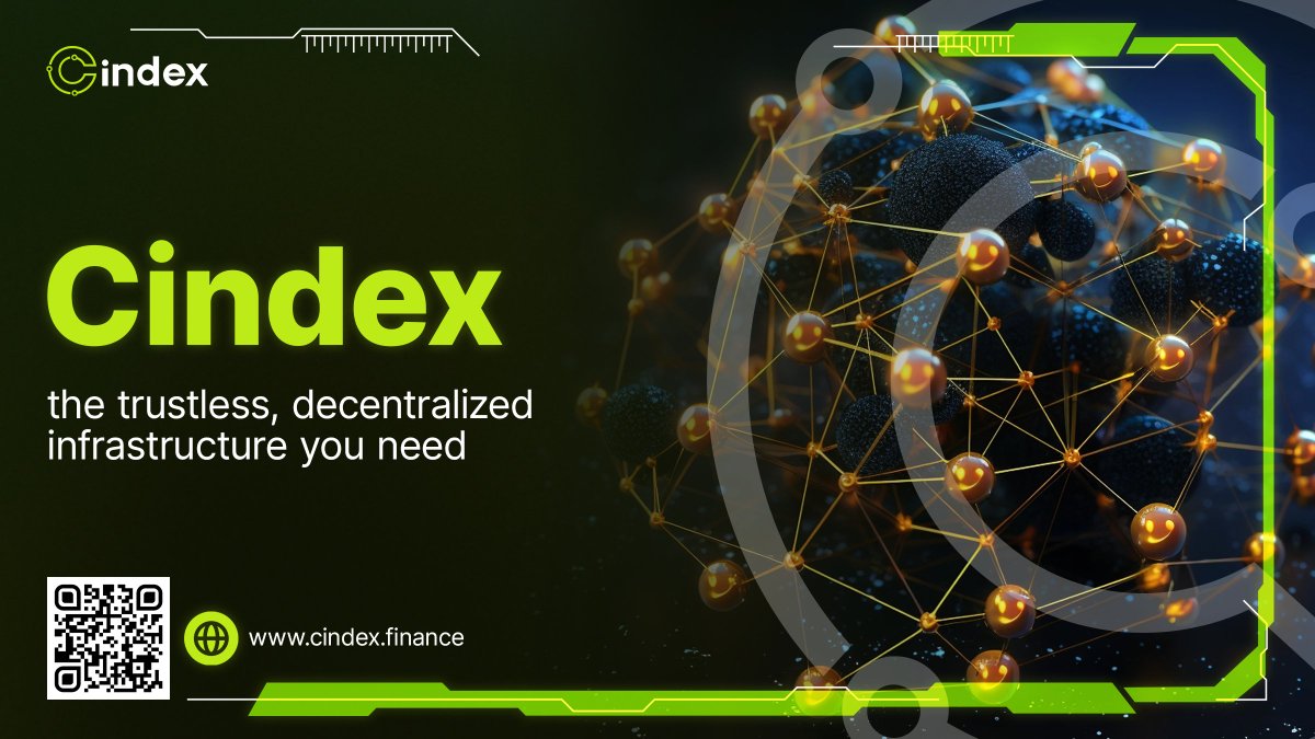 Cindexfinance's tweet image. Cindex provides the trustless, decentralized infrastructure you need to build the future of crypto applications. 🏔️
Easy to use, developer-friendly tools and APIs make dapp development a breeze. 👨‍💻 
#Cindex #DeFi #cryptocurrency