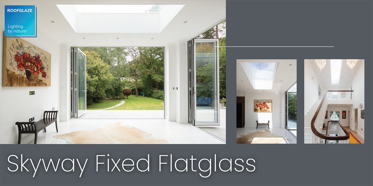 Links Green Way: Where architectural inspiration meets a breathtaking ambience of light. 

Find out more about Skyway Fixed
➡️ roofglaze.co.uk/fixed-roofligh…

📷- Rich Chivers
🏠- Concept 8 Architects
🔩- Skyway Fixed Flatglass Manufactured by Roofglaze