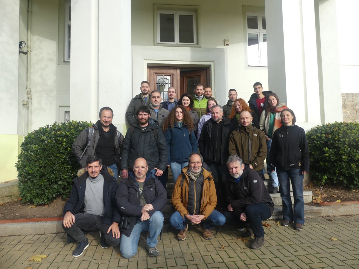 👉Read a summary of the training workshop on online portals and International Census Plots in Brno at the Institute for Vertebrate Biology 🔸22–25 Nov 🔸23 participants from 12 countries 🔸organised by Česká společnost ornitologická ebcc.info/training-works…