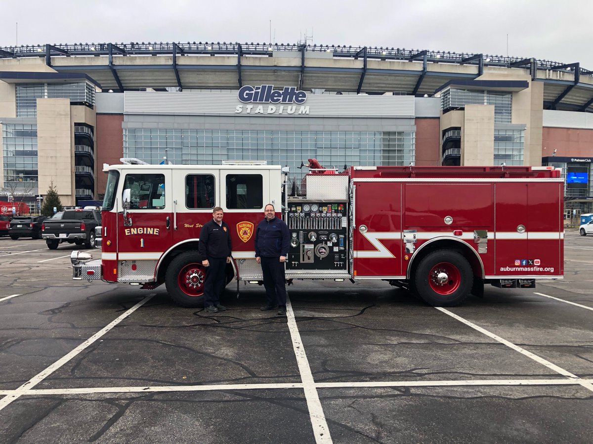 Great day checking out Auburn’s newest addition with Chief Colman and DC Johnson