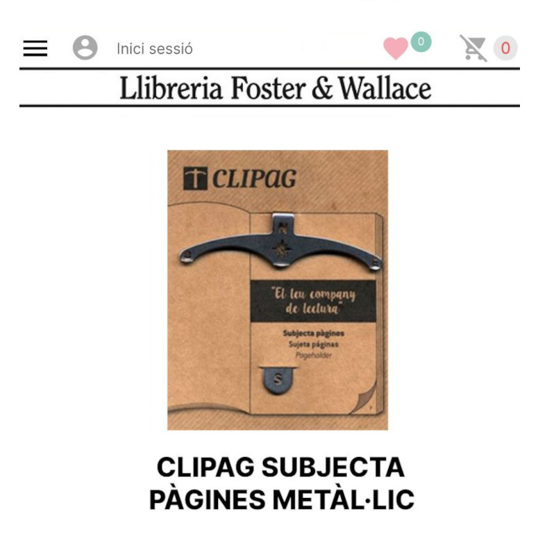 clipagbooks's tweet image. I a la @llibreria_FandW també el podeu trobar online!  (t.ly/5wRiL i a la bio)

#Clipag #elteucompanydelectura #subjectapagines #puntdellibre subjecta #partitures #sujetapaginas #puntodelibro #osona #vic.