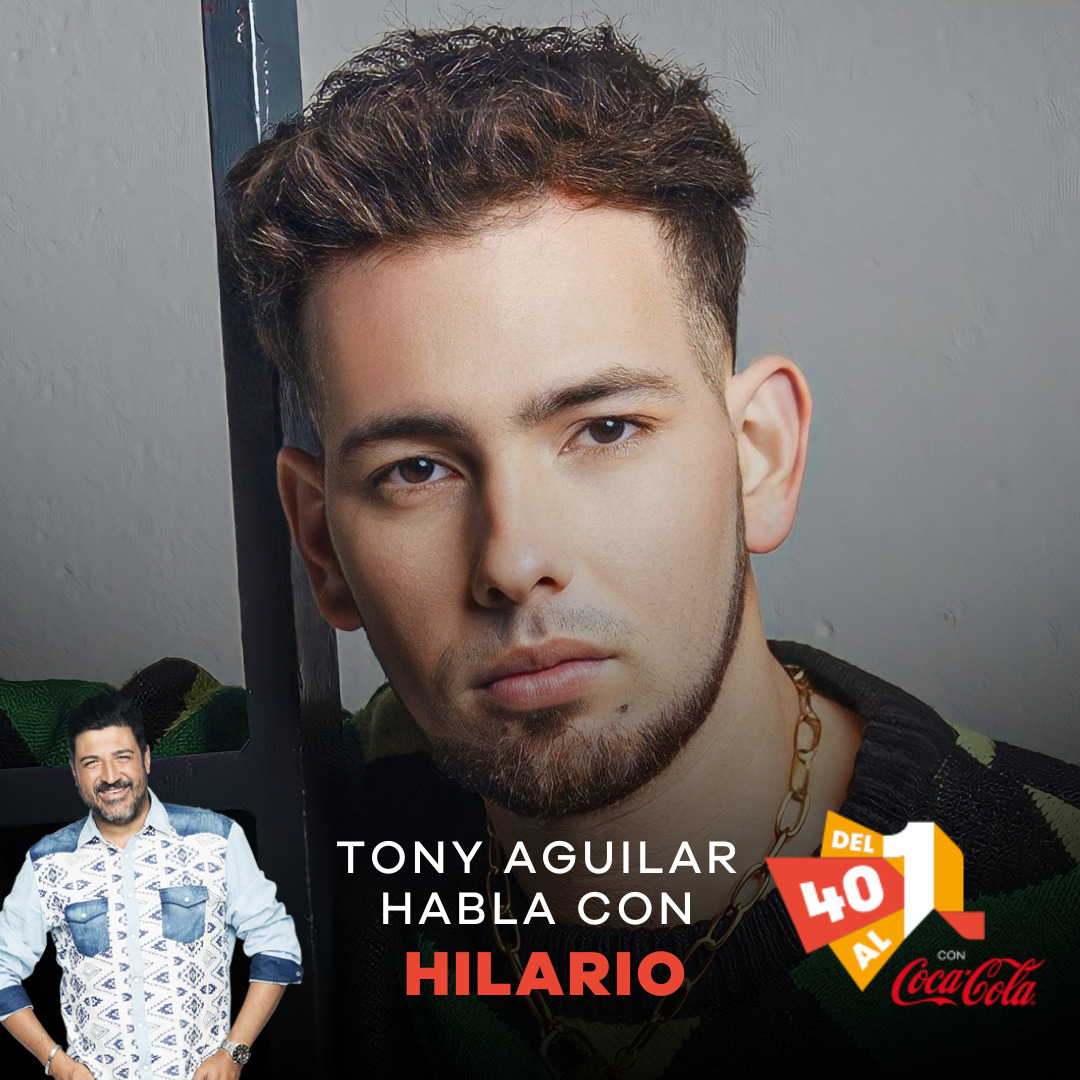 El invitado VIP este sábado en #Del40al1CocaCola será el genial @hilarioedv. ¿A quién dará su voto? El sevillano, por cierto, es candidato esta semana con BAJO LA LUNA.