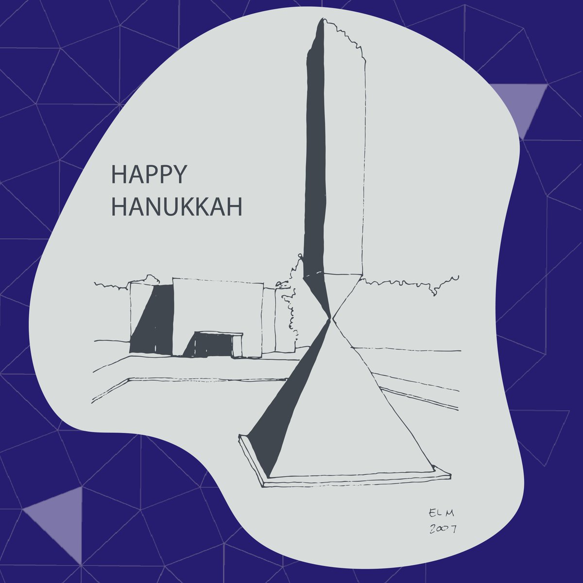 Warmest wishes from Rothko Chapel for a Happy Hanukkah! As the Festival of Lights begins, may the glow of each candle bring you moments of joy, reflection, and togetherness.