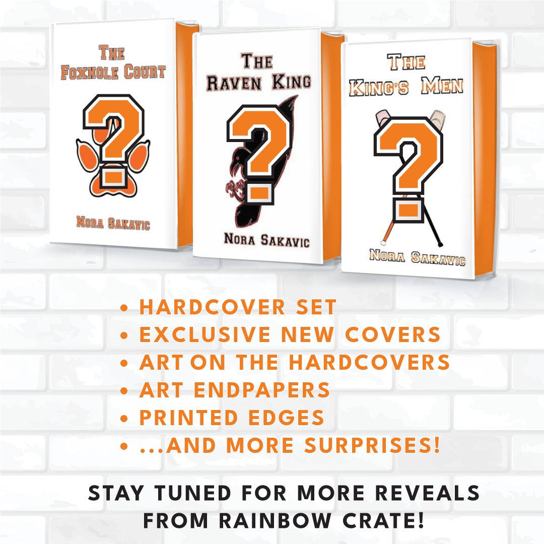 rainbowcrate's tweet photo. DETAILS:
- A gorgeous hardcover set of all three books
- OPEN PREORDERS in March 2024 (no limits)
- $120 USD plus s&amp;h
- Dust jacket art by @stopitsaya
- End page art by @ouijacine
- Hard case art by @llstarcasterll
- Printed edges
- New content written by Nora
- Plus more! https://t.co/oxjH29ilXe