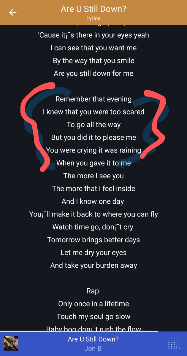 sexualexplorer8's tweet photo. If you know then wait. Mistaken love songs of the 90's https://t.co/BzjIVAqVx1