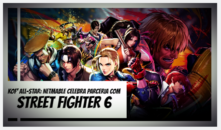 RealMinerRR's tweet photo. A primeira inserção de personagens da franquia da Capcom ocorreu em março de 2022, por meio de colaboração KOF' All Star x Street Fighter V.

Veja mais no BLOG.

https://t.co/mtvqSFDLVK

#KOFAllStar
#Colaboração
#SNK
#Capcom
#StreetFighter6
#NetmableInc
#BlogDoRealMiner https://t.co/Hj39VDxzas