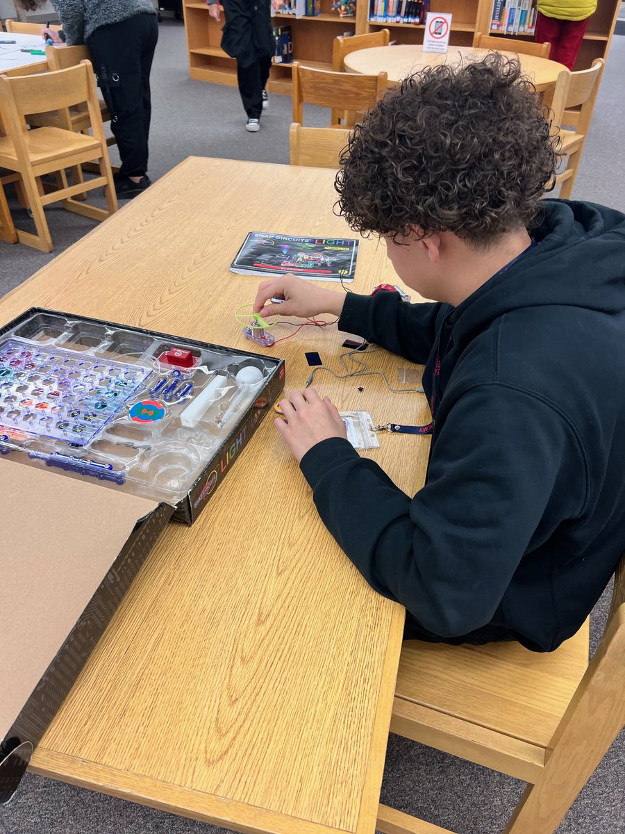 John R. Lewis High School Library tweet media