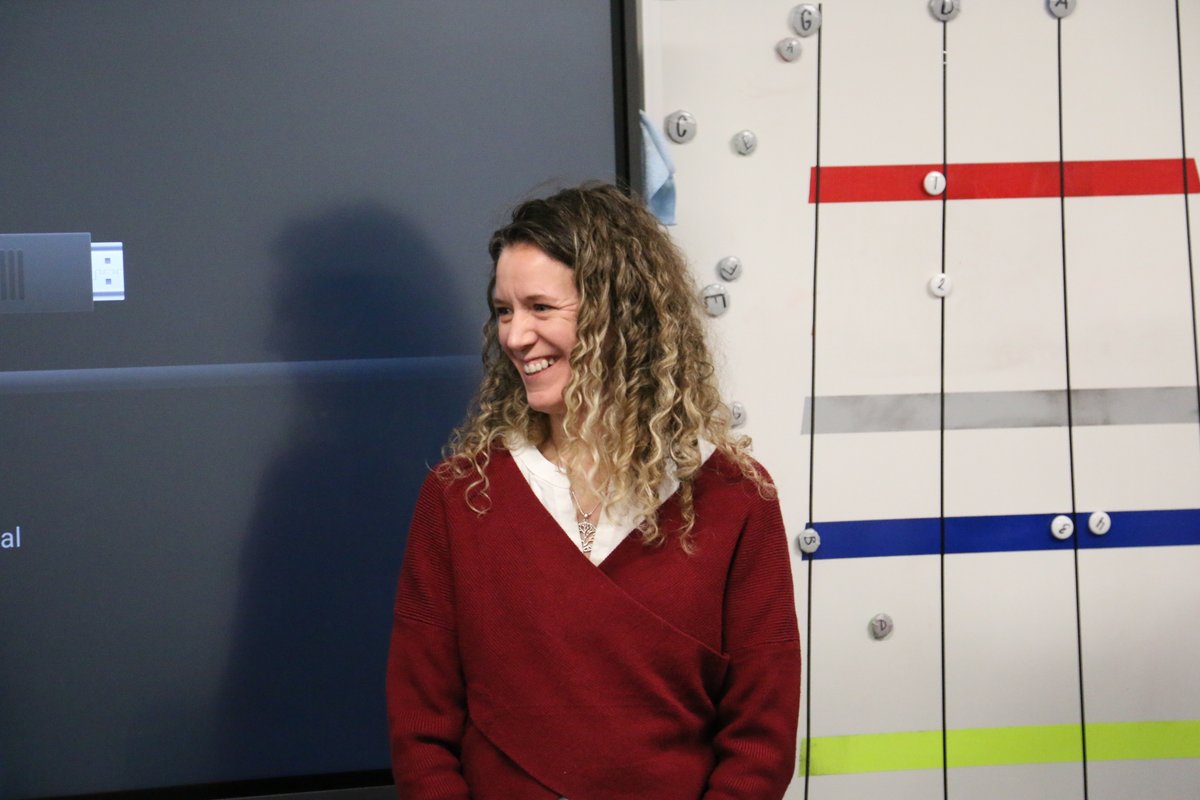 wcsdistrict's tweet photo. Congratulations to Worthington Schools orchestra educator Julie Ellis - @juliee11is - who was surprised in class today by faculty from @OhioStateMusic. Mrs. Ellis was added to the school's Roll of Distinction!

#itsworthit #WeLoveWorthingtonSchools https://t.co/BNTZiy7G09