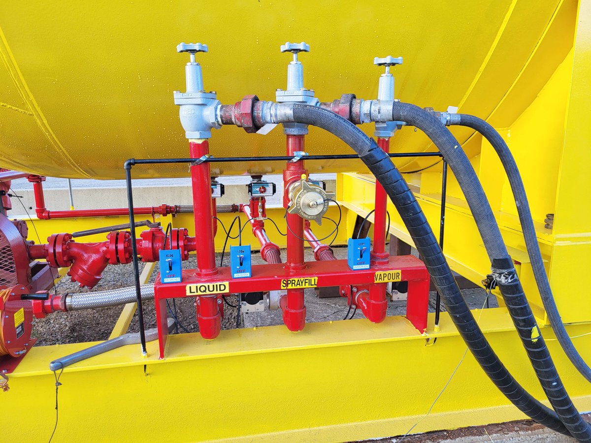 maxquipinc's tweet photo. We just completed another successful installation of an emergency shut down system for a propane facility. Through BASE Engineering’s wireless controls, it improves the site’s safety by preventing the uncontrolled releases of propane gas. #propane https://t.co/e5Du9S0ALb