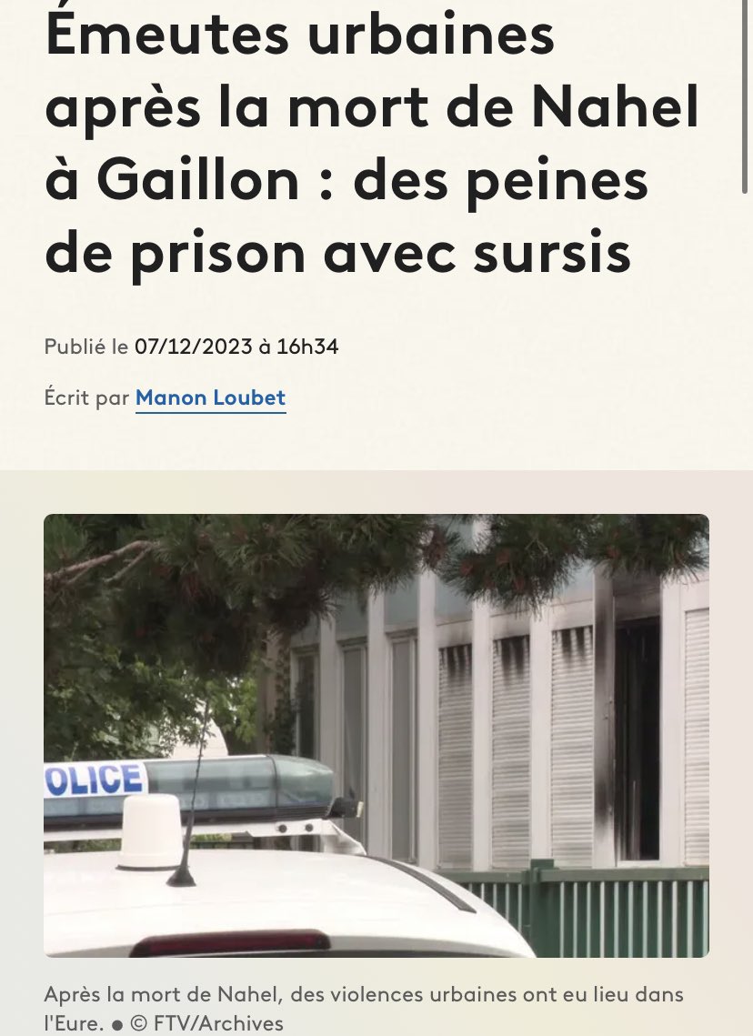 edouard_varin's tweet image. Ces décisions démontrent une fois de plus l’impuissance de l’État et l’impunité qui règne face aux délinquants.

Ces individus ont détruit deux commerces, pillé un restaurant et attaqué nos gendarmes lors des émeutes à #Gaillon.

Existe-t-il encore une justice en France ?