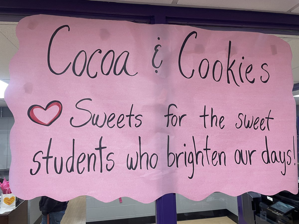 Allpsschool's tweet photo. Cookies and Cocoa for our students today! #allps https://t.co/LCbbB80m1F