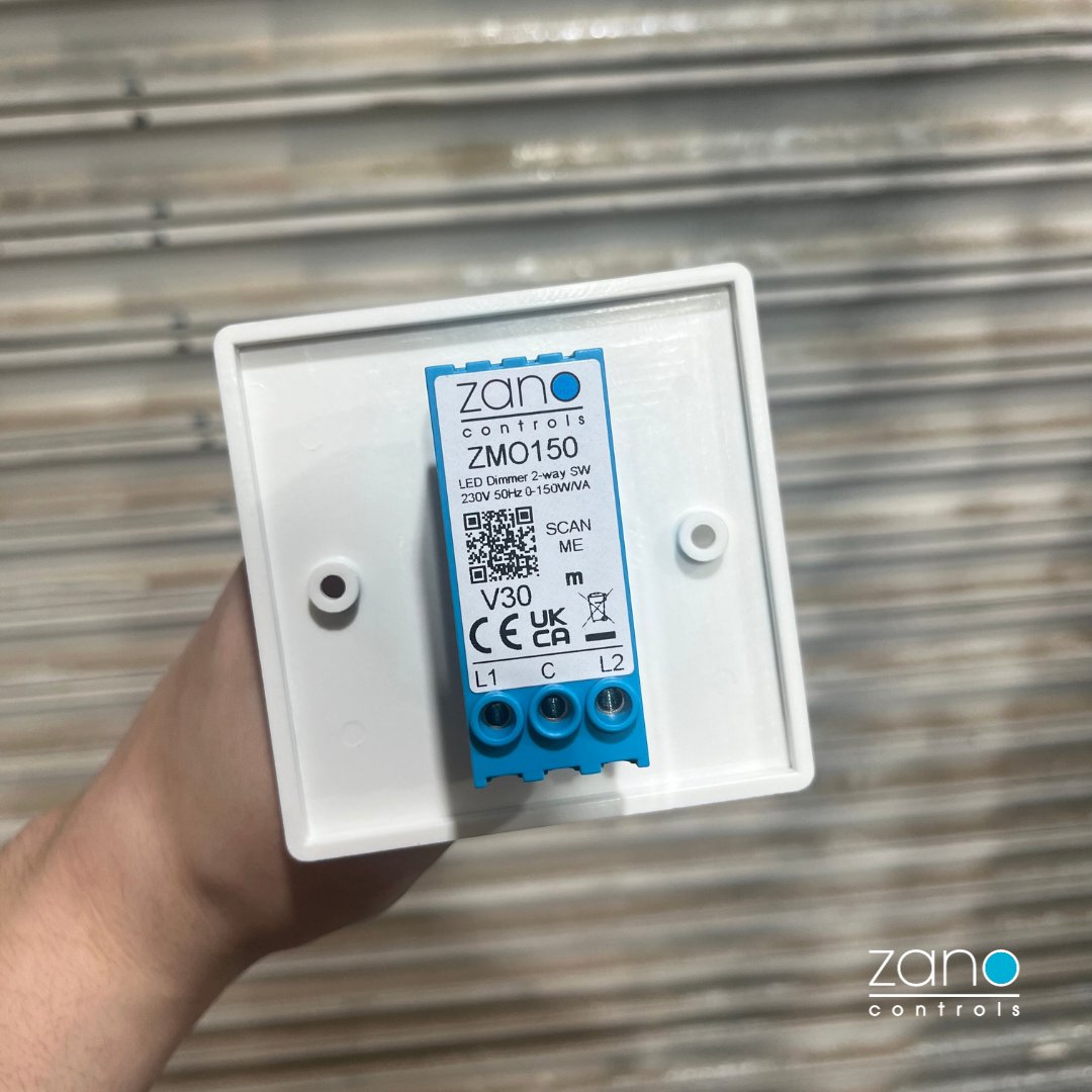 ZanoControls's tweet image. Tired of flickering lights, complicated wiring and just generally unreliable manufacturers? We&apos;ve got a solution.

The ZMO150 - the only dimming module you need.

#dimming #dimmingmodule #dimmerswitch #electrician