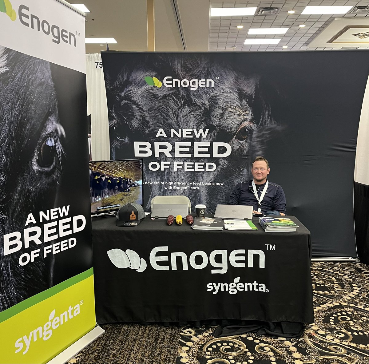 EnogenCanada's tweet photo. Come visit us at the Manitoba Dairy Conference today until 5 pm and tomorrow until 12 pm!
#MBDairyConference #EnogenCorn #EnogenCanada #ANewBreedOfBreed https://t.co/5XgbmyuYT1