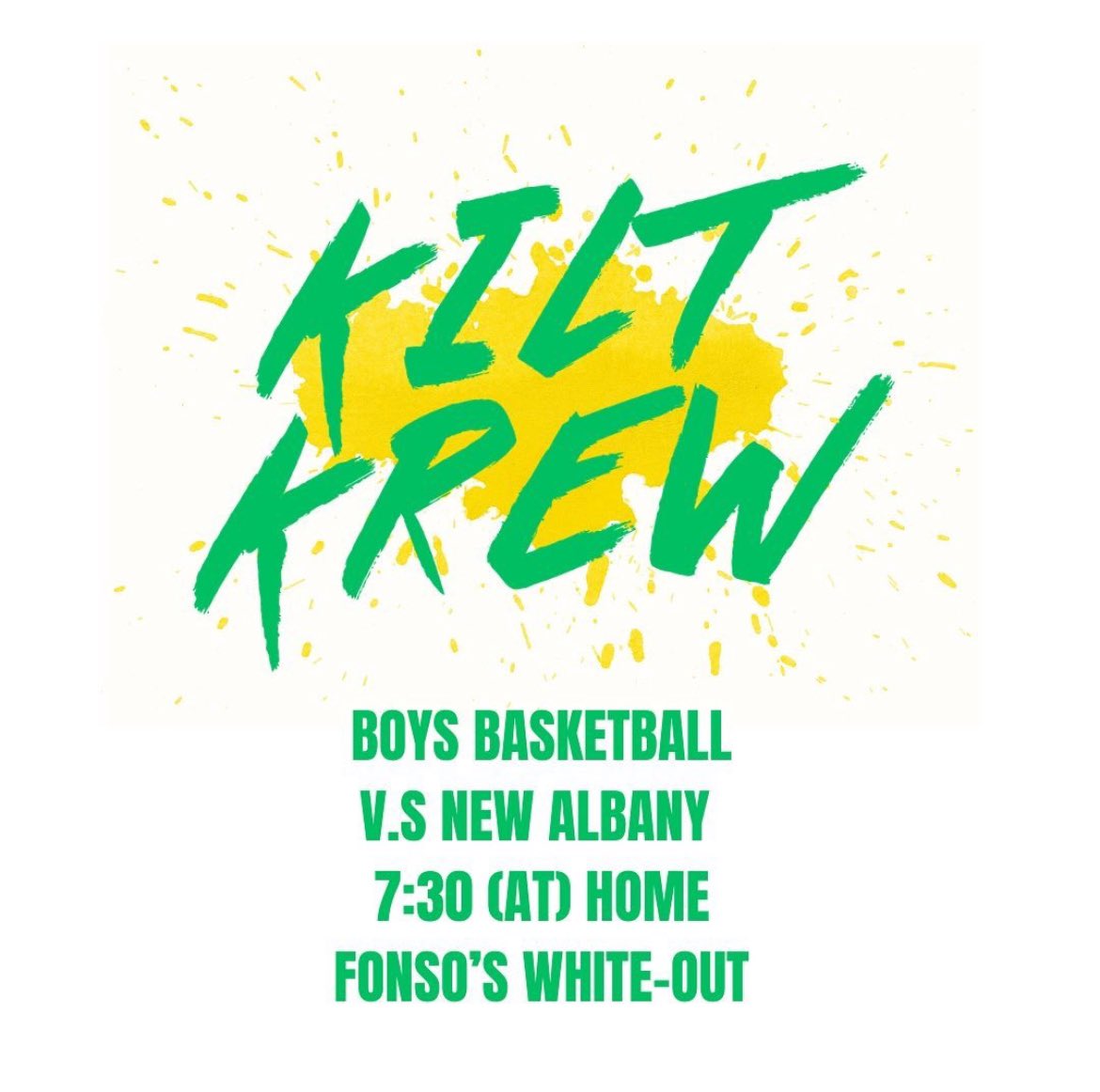 floyd_barstool's tweet photo. HOME OPENER TOMORROW NIGHT🔰
🚨RIVALRY GAME against NA🚨
Jv 6 Varsity 7:30
Theme is Fonso’s WHITE-OUT⚪️
BE THERE AND FILL UP THE GYM
#BeatNA
*First 500 FC FANS will receive a FREE shirt at the start of the Jv game* https://t.co/9BlwsP8CDM