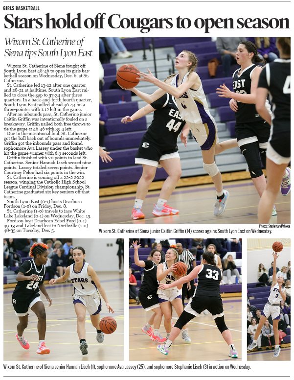 SCAwixom's tweet photo. STARS hold off Cougars to open season! π·π·π·π· read all about it @studentathlete https://t.co/zqOD2XCt9D Way to go, girls! #SCAathletics #GooooSTARS https://t.co/Ku2yO8mbEN