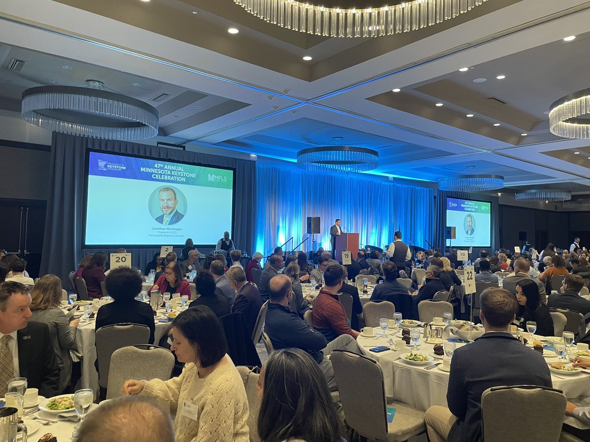 Minneapolis Regional Chamber (@mplschamber) on Twitter photo Kicking off the 47th Annual Minnesota Keystone Celebration is our President and CEO <a href="/jweinhagen/">Jonathan Weinhagen</a>! Congratulations to the 2023 Honored Companies! <a href="/GoffPublic/">Goff Public</a> @FredriksonLaw <a href="/AskUSBank/">U.S. Bank</a> Kicking off the 47th Annual Minnesota Keystone Celebration is our President and CEO <a href="/jweinhagen/">Jonathan Weinhagen</a>! Congratulations to the 2023 Honored Companies! <a href="/GoffPublic/">Goff Public</a> @FredriksonLaw <a href="/AskUSBank/">U.S. Bank</a>