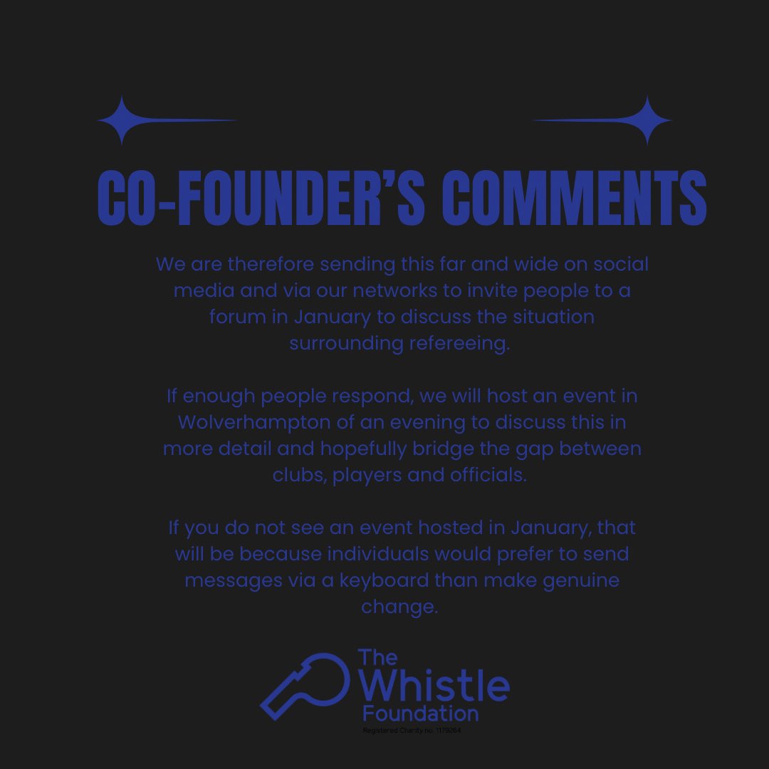 The Whistle Foundation tweet media