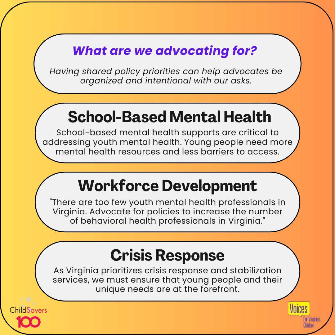 Join us &amp; <a href="/ChildSaversRVA/">ChildSavers</a> for Healing for the Healers – an advocacy day uplifting mental health for youth and their support systems. Parents, caregivers, peers, school staff, administrators, &amp; mental health professionals unite! Register: bit.ly/3uU9XHh