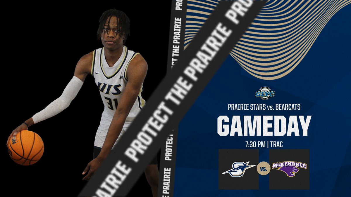 🚨GAME DAY🚨 The first Home GLVC game of the Year! 🆚 McKendree 📍 TRAC ⏰ 7:30 PM Live Stats ow.ly/jP4c50Qgc3x Live Stream ($) ow.ly/YOTQ50Qgc3y @UISHoops | #WeAreStars