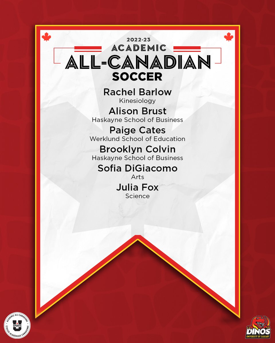 DinosWSOC's tweet photo. Congrats to our 1⃣2⃣ Academic All-Canadians! 👏 

#GoDinos https://t.co/6QI9l96cVk