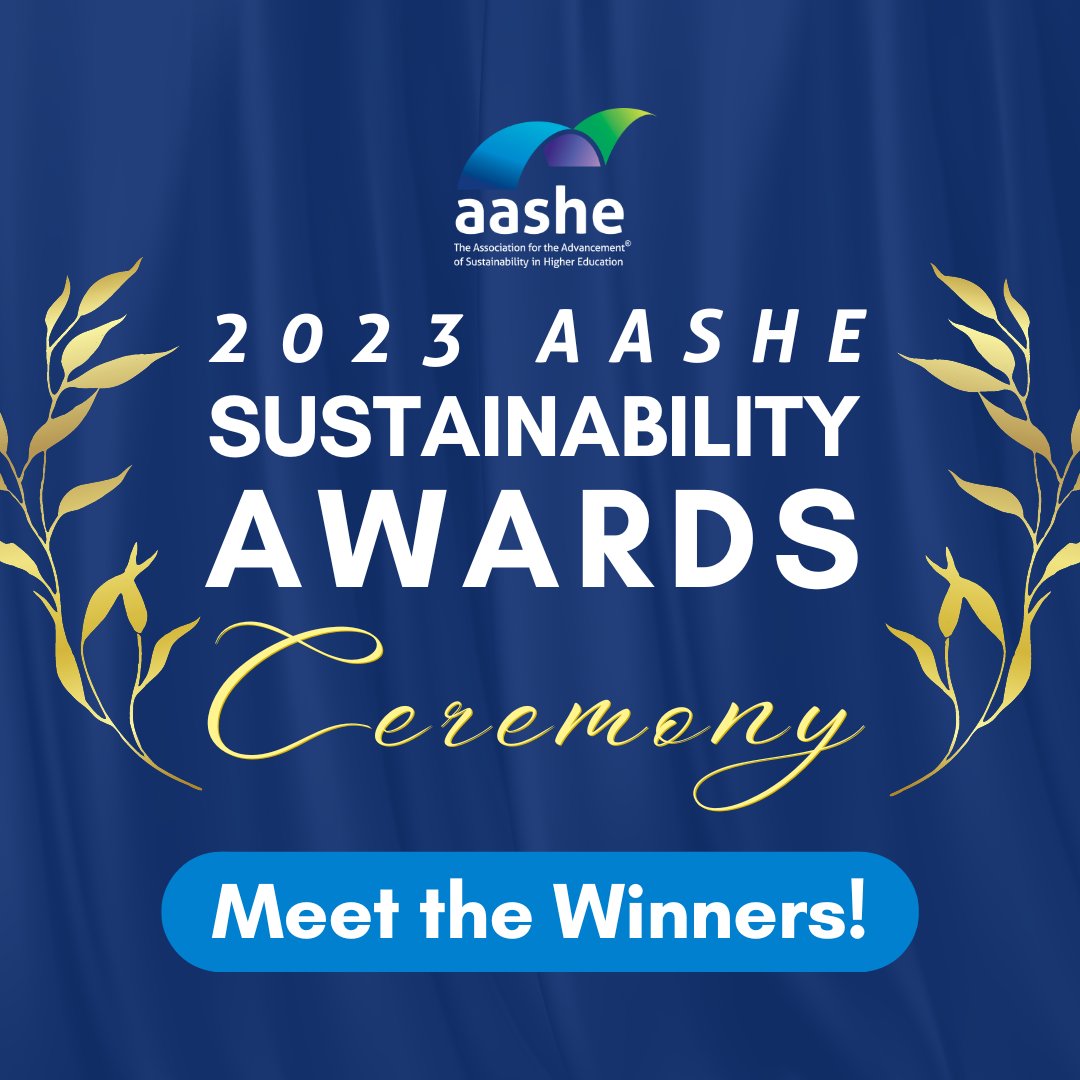 AASHENews's tweet photo. And that's a wrap! Meet the winners, explore their achievements, & get ready to be inspired! 🏆💡
Thanks to all for making this year's #AASHE Sustainability Awards a success! 🙏 Let's continue building a brighter, greener future together! 💚 #AASHEaward
https://t.co/6fkHpixbDA https://t.co/huAbsdx5tD