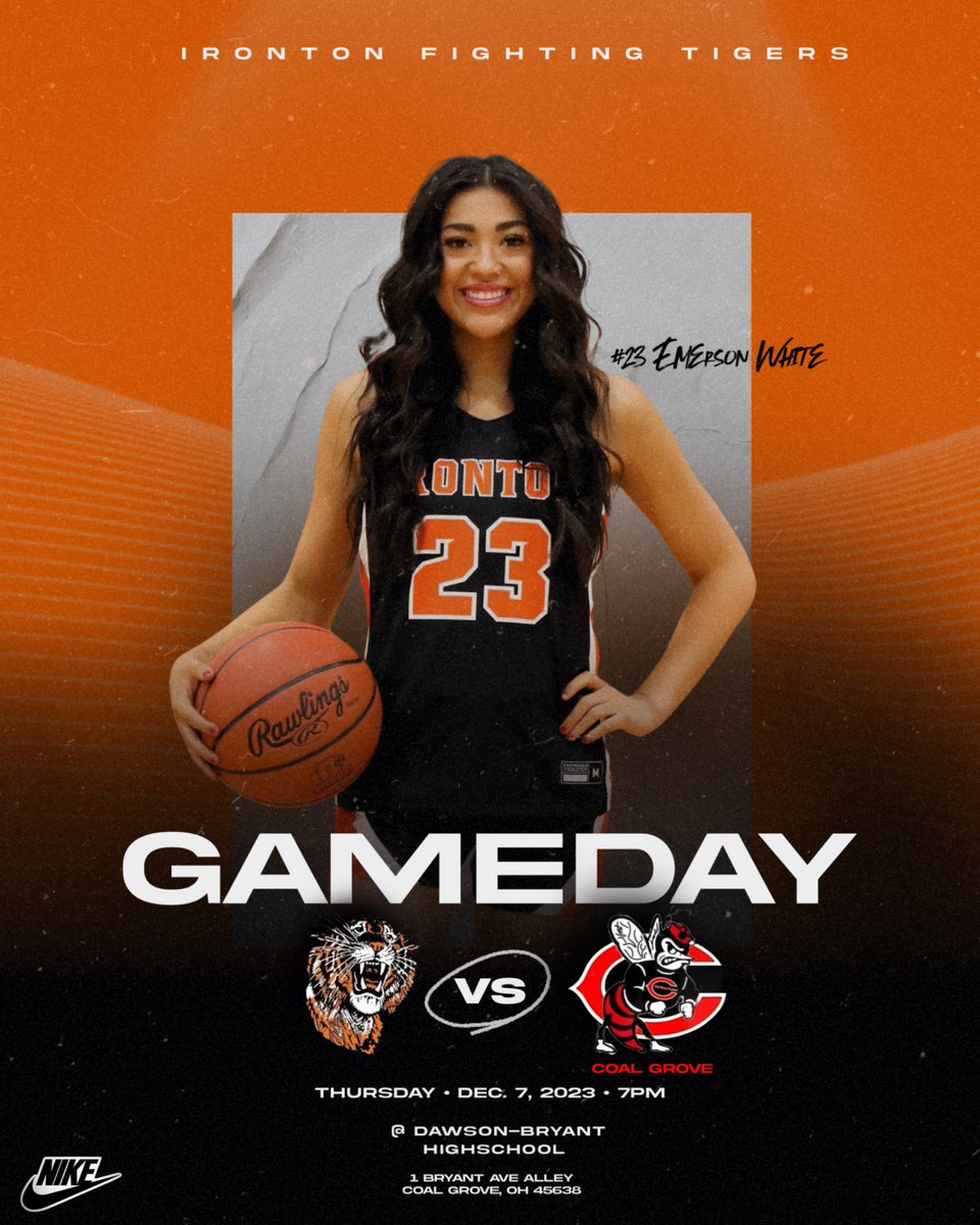 🏀🏀GAMEDAY 🏀🖤🐅
On the Road 🆚 Coal Grove❗️