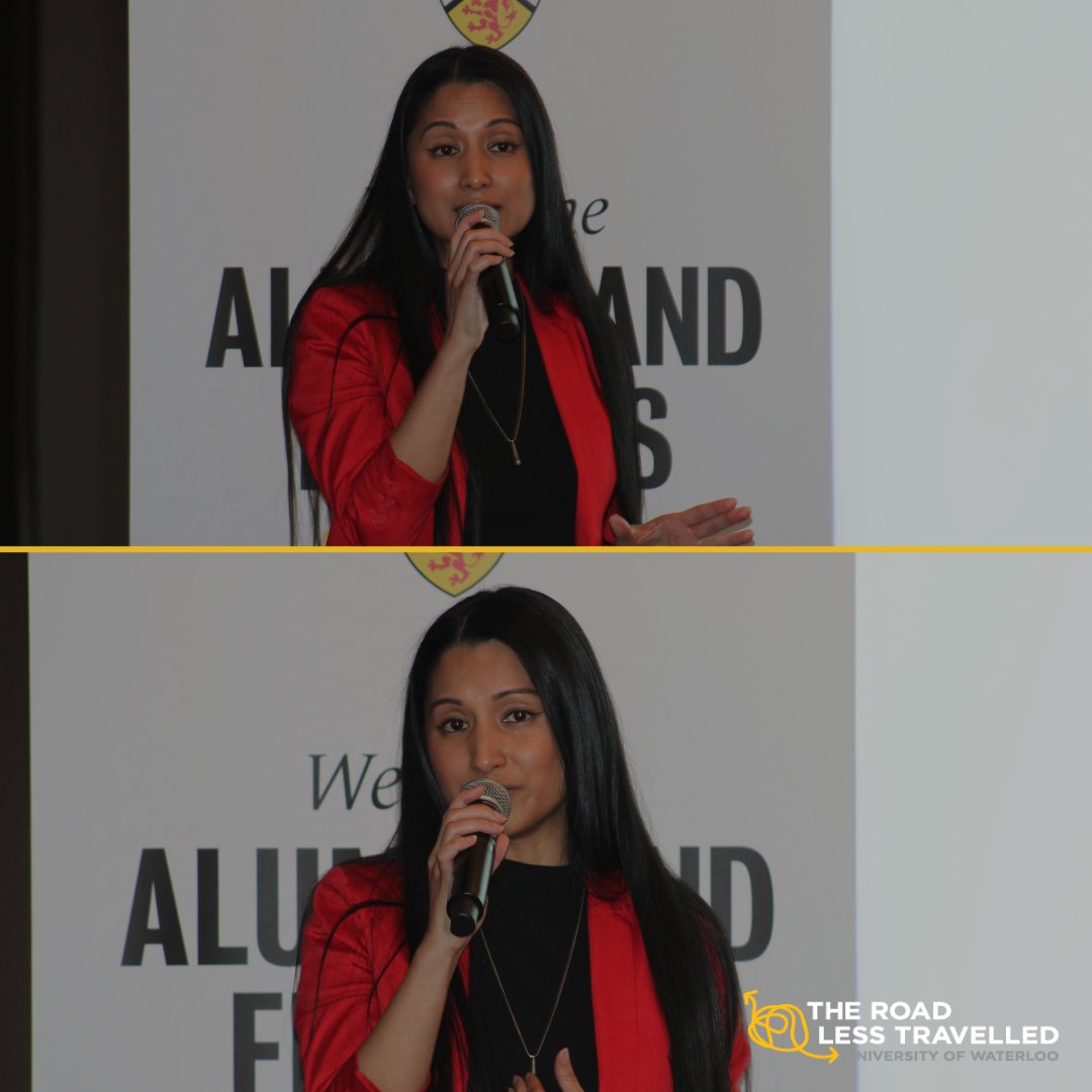 We recently embarked on an inspiring journey down the #roadlesstravelled, where we heard the inspiring stories of 4 #uwaterlooalumni who have achieved success by forging their own unique paths in life. 

We are immensely grateful to our speakers and all who attended the event!